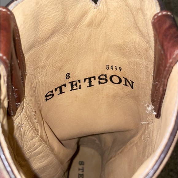 STETSON COWBOY BOOTS size 8 - Picture 3 of 4